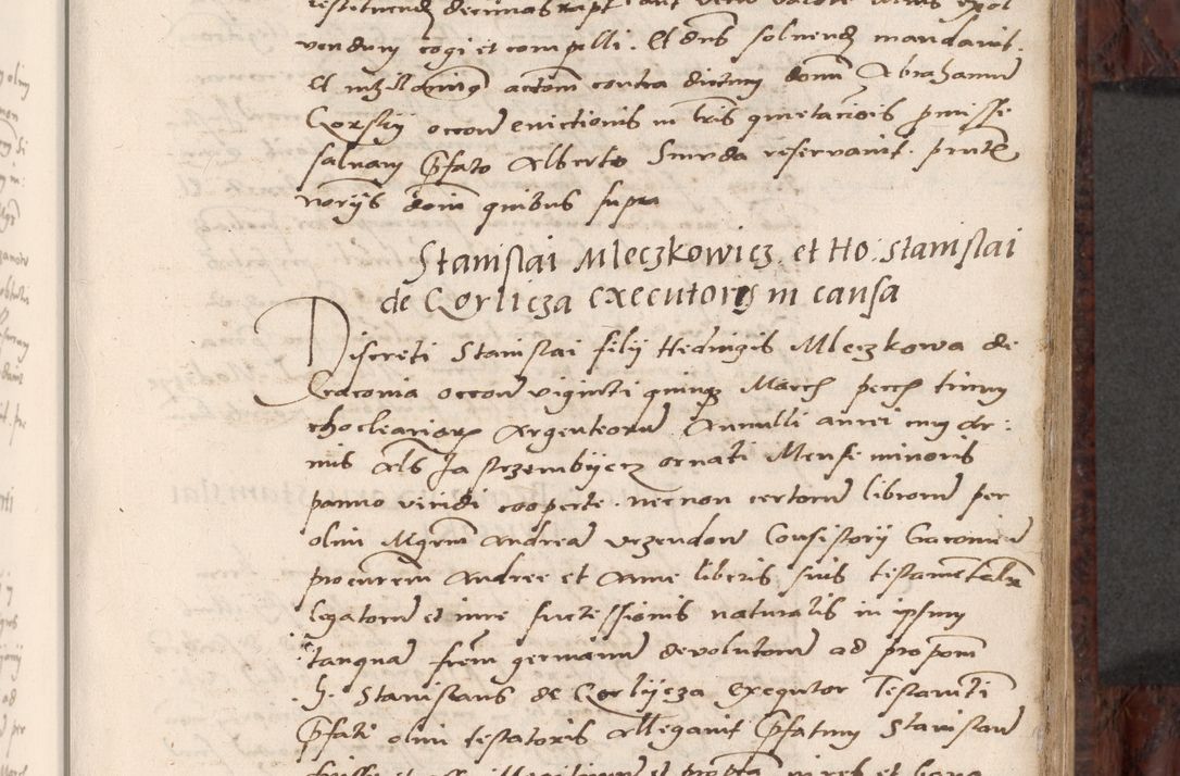 Zdjęcie nr 149 dla obiektu archiwalnego: Acta actorum causar[um sen]tenciarum tam diffinitivarum quam interlocutoriarum et obligacionum coram reverendo domino Benedicto Isdbienski cancellario Gnesnensi, cantore et vicario in spiritualibus generali Craccoviensi ad annum Domini millesimum quingentesimum quadragesimum quartum, cuius indicio est secunda, pontificatus sanctiss[imi] in Christo patris et [domi]ni nostri domini Pauli divina providencia pape tercii feliciter moderni, anno coronancionis eiusdem decimo, continuantur
