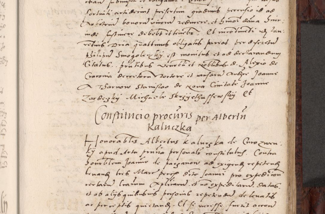 Zdjęcie nr 145 dla obiektu archiwalnego: Acta actorum causar[um sen]tenciarum tam diffinitivarum quam interlocutoriarum et obligacionum coram reverendo domino Benedicto Isdbienski cancellario Gnesnensi, cantore et vicario in spiritualibus generali Craccoviensi ad annum Domini millesimum quingentesimum quadragesimum quartum, cuius indicio est secunda, pontificatus sanctiss[imi] in Christo patris et [domi]ni nostri domini Pauli divina providencia pape tercii feliciter moderni, anno coronancionis eiusdem decimo, continuantur