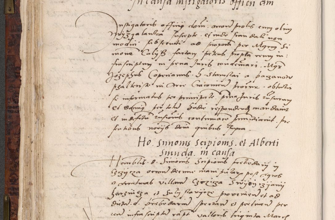 Zdjęcie nr 148 dla obiektu archiwalnego: Acta actorum causar[um sen]tenciarum tam diffinitivarum quam interlocutoriarum et obligacionum coram reverendo domino Benedicto Isdbienski cancellario Gnesnensi, cantore et vicario in spiritualibus generali Craccoviensi ad annum Domini millesimum quingentesimum quadragesimum quartum, cuius indicio est secunda, pontificatus sanctiss[imi] in Christo patris et [domi]ni nostri domini Pauli divina providencia pape tercii feliciter moderni, anno coronancionis eiusdem decimo, continuantur