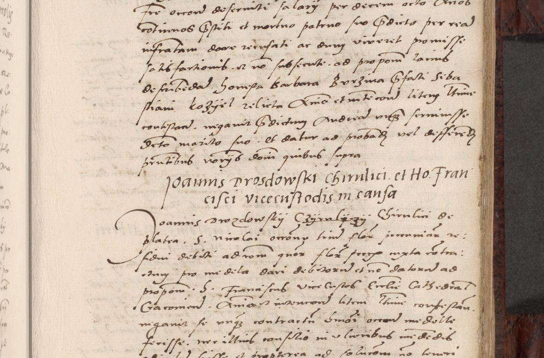 Zdjęcie nr 147 dla obiektu archiwalnego: Acta actorum causar[um sen]tenciarum tam diffinitivarum quam interlocutoriarum et obligacionum coram reverendo domino Benedicto Isdbienski cancellario Gnesnensi, cantore et vicario in spiritualibus generali Craccoviensi ad annum Domini millesimum quingentesimum quadragesimum quartum, cuius indicio est secunda, pontificatus sanctiss[imi] in Christo patris et [domi]ni nostri domini Pauli divina providencia pape tercii feliciter moderni, anno coronancionis eiusdem decimo, continuantur