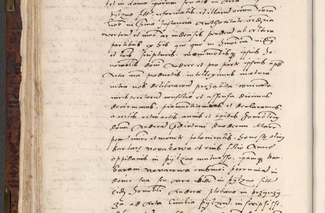 Zdjęcie nr 142 dla obiektu archiwalnego: Acta actorum causar[um sen]tenciarum tam diffinitivarum quam interlocutoriarum et obligacionum coram reverendo domino Benedicto Isdbienski cancellario Gnesnensi, cantore et vicario in spiritualibus generali Craccoviensi ad annum Domini millesimum quingentesimum quadragesimum quartum, cuius indicio est secunda, pontificatus sanctiss[imi] in Christo patris et [domi]ni nostri domini Pauli divina providencia pape tercii feliciter moderni, anno coronancionis eiusdem decimo, continuantur
