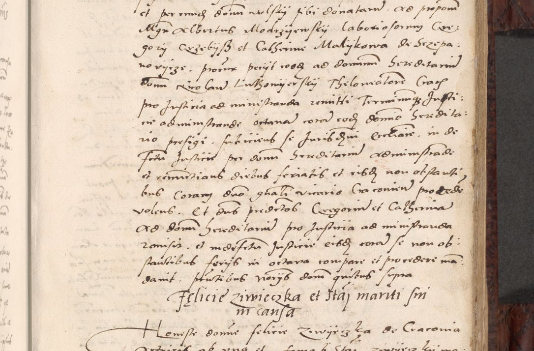 Zdjęcie nr 135 dla obiektu archiwalnego: Acta actorum causar[um sen]tenciarum tam diffinitivarum quam interlocutoriarum et obligacionum coram reverendo domino Benedicto Isdbienski cancellario Gnesnensi, cantore et vicario in spiritualibus generali Craccoviensi ad annum Domini millesimum quingentesimum quadragesimum quartum, cuius indicio est secunda, pontificatus sanctiss[imi] in Christo patris et [domi]ni nostri domini Pauli divina providencia pape tercii feliciter moderni, anno coronancionis eiusdem decimo, continuantur
