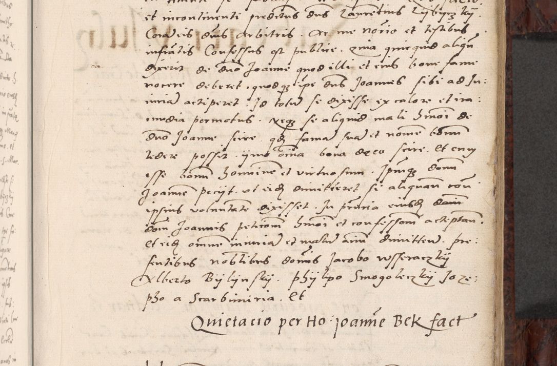Zdjęcie nr 127 dla obiektu archiwalnego: Acta actorum causar[um sen]tenciarum tam diffinitivarum quam interlocutoriarum et obligacionum coram reverendo domino Benedicto Isdbienski cancellario Gnesnensi, cantore et vicario in spiritualibus generali Craccoviensi ad annum Domini millesimum quingentesimum quadragesimum quartum, cuius indicio est secunda, pontificatus sanctiss[imi] in Christo patris et [domi]ni nostri domini Pauli divina providencia pape tercii feliciter moderni, anno coronancionis eiusdem decimo, continuantur