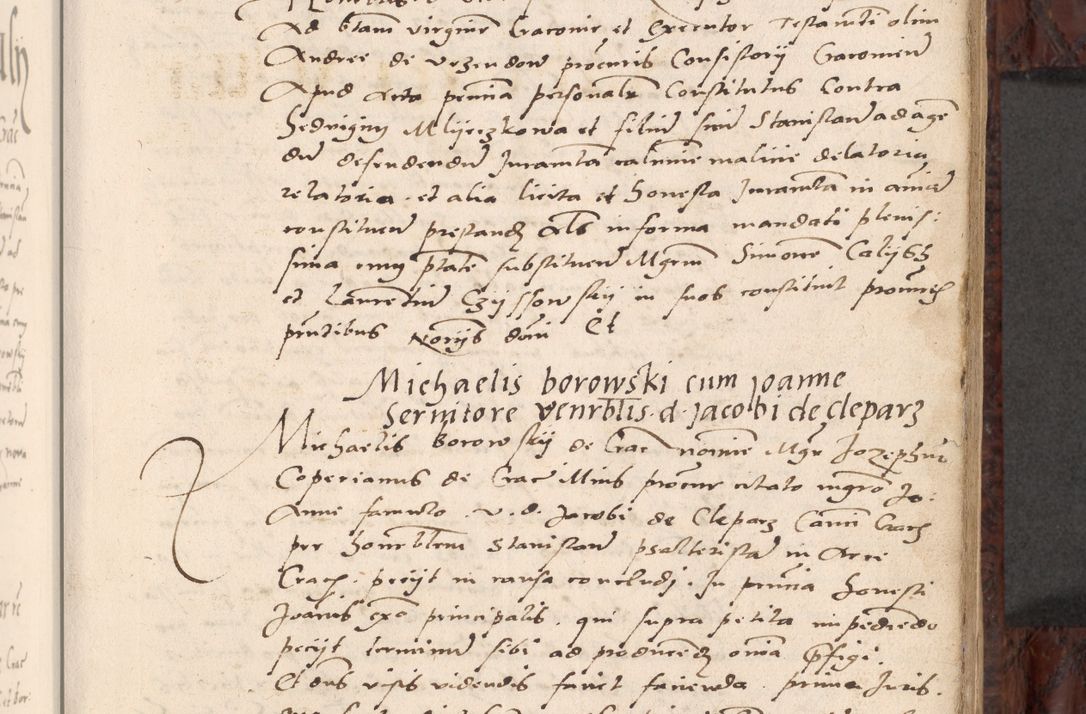 Zdjęcie nr 129 dla obiektu archiwalnego: Acta actorum causar[um sen]tenciarum tam diffinitivarum quam interlocutoriarum et obligacionum coram reverendo domino Benedicto Isdbienski cancellario Gnesnensi, cantore et vicario in spiritualibus generali Craccoviensi ad annum Domini millesimum quingentesimum quadragesimum quartum, cuius indicio est secunda, pontificatus sanctiss[imi] in Christo patris et [domi]ni nostri domini Pauli divina providencia pape tercii feliciter moderni, anno coronancionis eiusdem decimo, continuantur