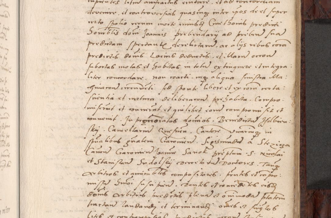 Zdjęcie nr 125 dla obiektu archiwalnego: Acta actorum causar[um sen]tenciarum tam diffinitivarum quam interlocutoriarum et obligacionum coram reverendo domino Benedicto Isdbienski cancellario Gnesnensi, cantore et vicario in spiritualibus generali Craccoviensi ad annum Domini millesimum quingentesimum quadragesimum quartum, cuius indicio est secunda, pontificatus sanctiss[imi] in Christo patris et [domi]ni nostri domini Pauli divina providencia pape tercii feliciter moderni, anno coronancionis eiusdem decimo, continuantur