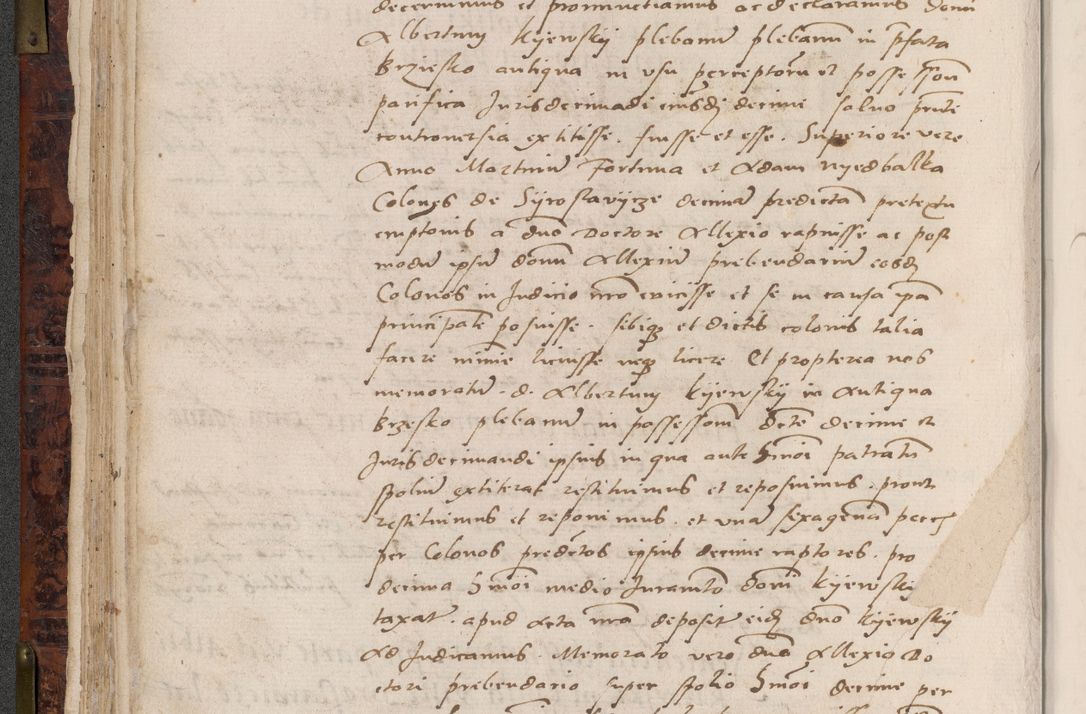 Zdjęcie nr 120 dla obiektu archiwalnego: Acta actorum causar[um sen]tenciarum tam diffinitivarum quam interlocutoriarum et obligacionum coram reverendo domino Benedicto Isdbienski cancellario Gnesnensi, cantore et vicario in spiritualibus generali Craccoviensi ad annum Domini millesimum quingentesimum quadragesimum quartum, cuius indicio est secunda, pontificatus sanctiss[imi] in Christo patris et [domi]ni nostri domini Pauli divina providencia pape tercii feliciter moderni, anno coronancionis eiusdem decimo, continuantur