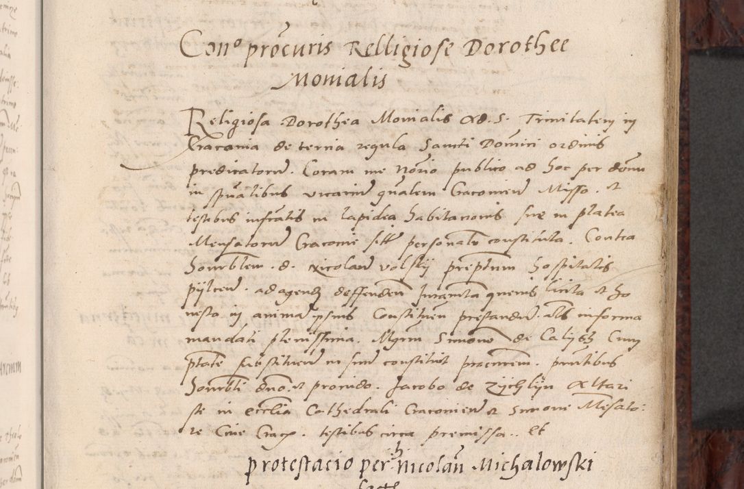 Zdjęcie nr 117 dla obiektu archiwalnego: Acta actorum causar[um sen]tenciarum tam diffinitivarum quam interlocutoriarum et obligacionum coram reverendo domino Benedicto Isdbienski cancellario Gnesnensi, cantore et vicario in spiritualibus generali Craccoviensi ad annum Domini millesimum quingentesimum quadragesimum quartum, cuius indicio est secunda, pontificatus sanctiss[imi] in Christo patris et [domi]ni nostri domini Pauli divina providencia pape tercii feliciter moderni, anno coronancionis eiusdem decimo, continuantur