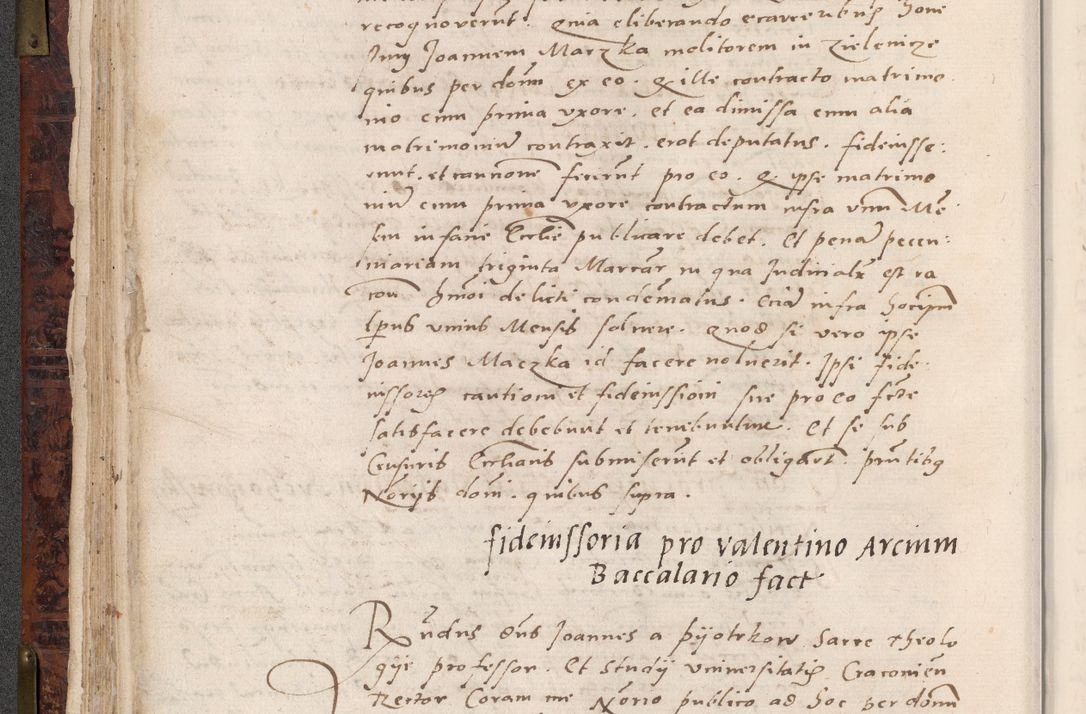 Zdjęcie nr 116 dla obiektu archiwalnego: Acta actorum causar[um sen]tenciarum tam diffinitivarum quam interlocutoriarum et obligacionum coram reverendo domino Benedicto Isdbienski cancellario Gnesnensi, cantore et vicario in spiritualibus generali Craccoviensi ad annum Domini millesimum quingentesimum quadragesimum quartum, cuius indicio est secunda, pontificatus sanctiss[imi] in Christo patris et [domi]ni nostri domini Pauli divina providencia pape tercii feliciter moderni, anno coronancionis eiusdem decimo, continuantur