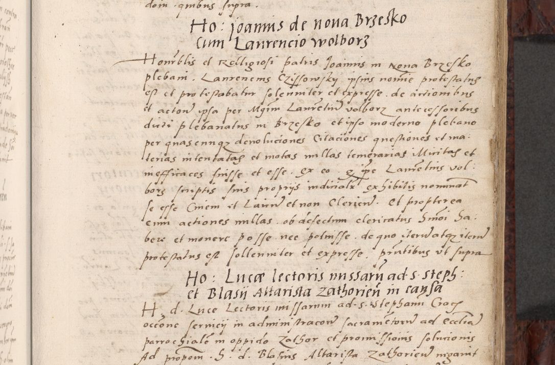 Zdjęcie nr 113 dla obiektu archiwalnego: Acta actorum causar[um sen]tenciarum tam diffinitivarum quam interlocutoriarum et obligacionum coram reverendo domino Benedicto Isdbienski cancellario Gnesnensi, cantore et vicario in spiritualibus generali Craccoviensi ad annum Domini millesimum quingentesimum quadragesimum quartum, cuius indicio est secunda, pontificatus sanctiss[imi] in Christo patris et [domi]ni nostri domini Pauli divina providencia pape tercii feliciter moderni, anno coronancionis eiusdem decimo, continuantur