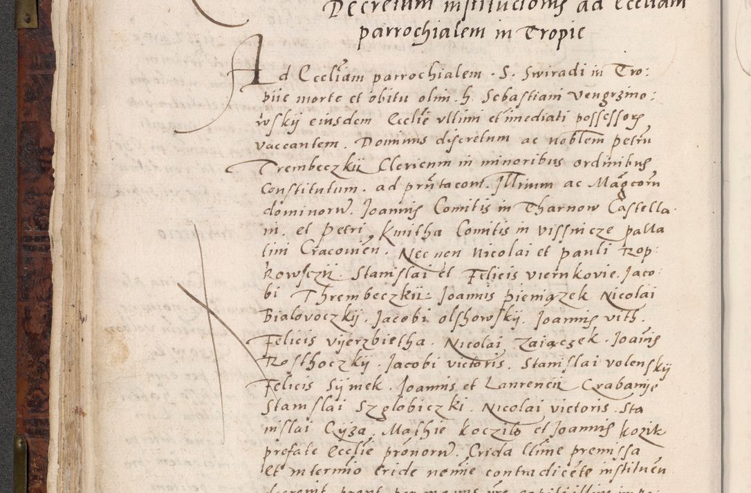 Zdjęcie nr 110 dla obiektu archiwalnego: Acta actorum causar[um sen]tenciarum tam diffinitivarum quam interlocutoriarum et obligacionum coram reverendo domino Benedicto Isdbienski cancellario Gnesnensi, cantore et vicario in spiritualibus generali Craccoviensi ad annum Domini millesimum quingentesimum quadragesimum quartum, cuius indicio est secunda, pontificatus sanctiss[imi] in Christo patris et [domi]ni nostri domini Pauli divina providencia pape tercii feliciter moderni, anno coronancionis eiusdem decimo, continuantur
