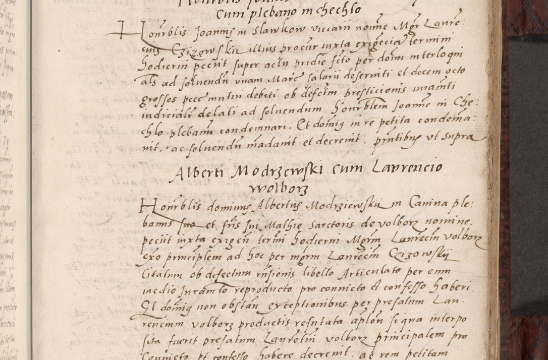 Zdjęcie nr 109 dla obiektu archiwalnego: Acta actorum causar[um sen]tenciarum tam diffinitivarum quam interlocutoriarum et obligacionum coram reverendo domino Benedicto Isdbienski cancellario Gnesnensi, cantore et vicario in spiritualibus generali Craccoviensi ad annum Domini millesimum quingentesimum quadragesimum quartum, cuius indicio est secunda, pontificatus sanctiss[imi] in Christo patris et [domi]ni nostri domini Pauli divina providencia pape tercii feliciter moderni, anno coronancionis eiusdem decimo, continuantur