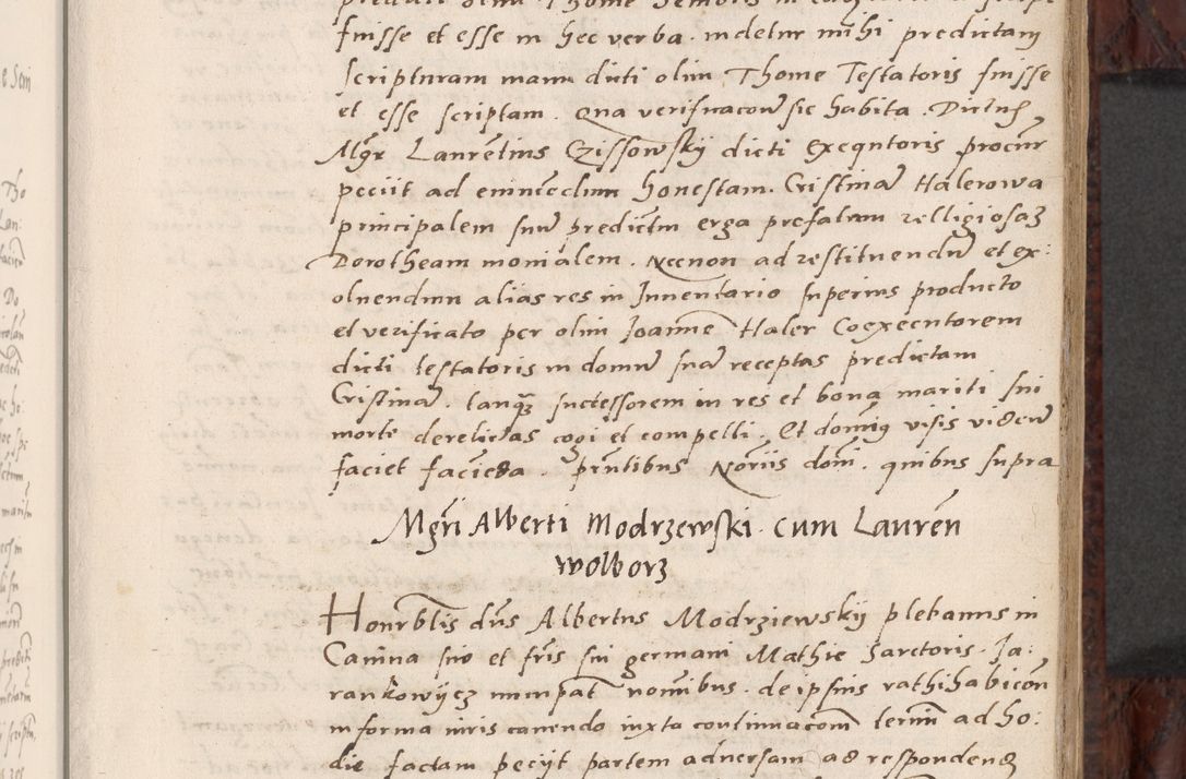 Zdjęcie nr 101 dla obiektu archiwalnego: Acta actorum causar[um sen]tenciarum tam diffinitivarum quam interlocutoriarum et obligacionum coram reverendo domino Benedicto Isdbienski cancellario Gnesnensi, cantore et vicario in spiritualibus generali Craccoviensi ad annum Domini millesimum quingentesimum quadragesimum quartum, cuius indicio est secunda, pontificatus sanctiss[imi] in Christo patris et [domi]ni nostri domini Pauli divina providencia pape tercii feliciter moderni, anno coronancionis eiusdem decimo, continuantur