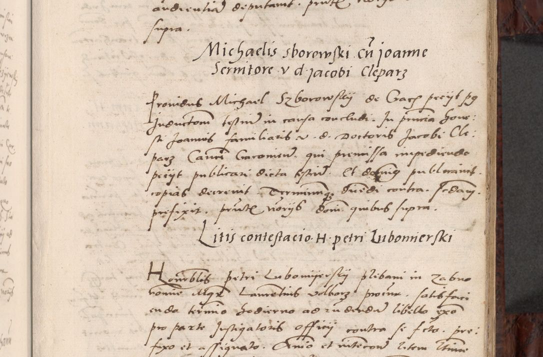 Zdjęcie nr 97 dla obiektu archiwalnego: Acta actorum causar[um sen]tenciarum tam diffinitivarum quam interlocutoriarum et obligacionum coram reverendo domino Benedicto Isdbienski cancellario Gnesnensi, cantore et vicario in spiritualibus generali Craccoviensi ad annum Domini millesimum quingentesimum quadragesimum quartum, cuius indicio est secunda, pontificatus sanctiss[imi] in Christo patris et [domi]ni nostri domini Pauli divina providencia pape tercii feliciter moderni, anno coronancionis eiusdem decimo, continuantur