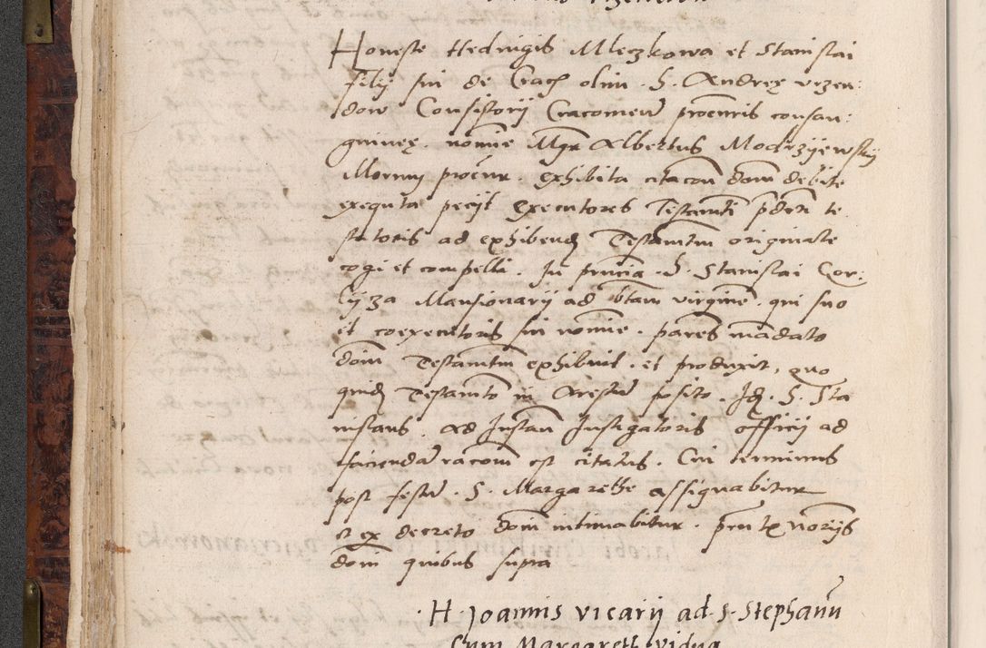 Zdjęcie nr 96 dla obiektu archiwalnego: Acta actorum causar[um sen]tenciarum tam diffinitivarum quam interlocutoriarum et obligacionum coram reverendo domino Benedicto Isdbienski cancellario Gnesnensi, cantore et vicario in spiritualibus generali Craccoviensi ad annum Domini millesimum quingentesimum quadragesimum quartum, cuius indicio est secunda, pontificatus sanctiss[imi] in Christo patris et [domi]ni nostri domini Pauli divina providencia pape tercii feliciter moderni, anno coronancionis eiusdem decimo, continuantur