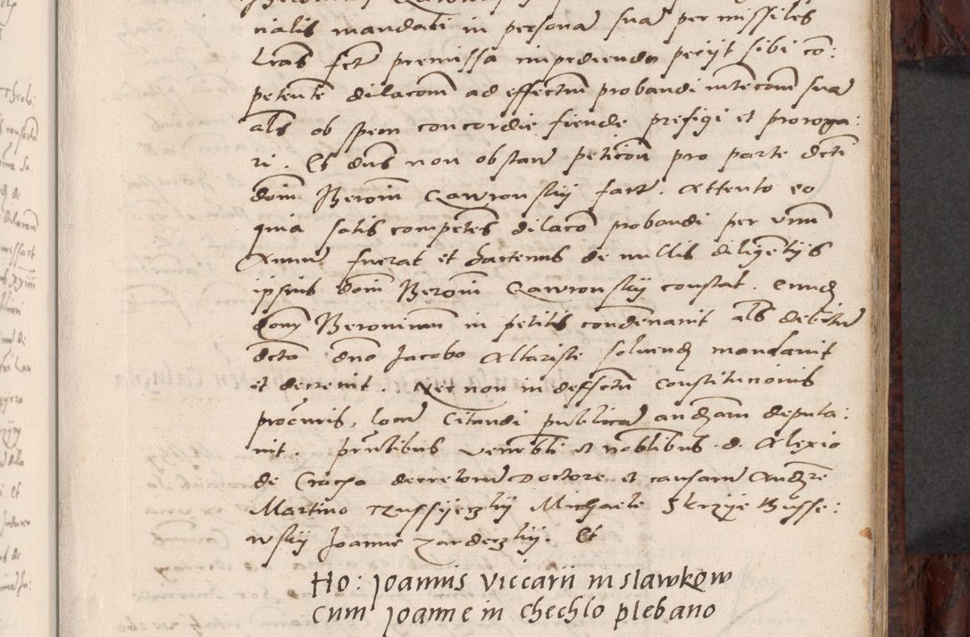Zdjęcie nr 87 dla obiektu archiwalnego: Acta actorum causar[um sen]tenciarum tam diffinitivarum quam interlocutoriarum et obligacionum coram reverendo domino Benedicto Isdbienski cancellario Gnesnensi, cantore et vicario in spiritualibus generali Craccoviensi ad annum Domini millesimum quingentesimum quadragesimum quartum, cuius indicio est secunda, pontificatus sanctiss[imi] in Christo patris et [domi]ni nostri domini Pauli divina providencia pape tercii feliciter moderni, anno coronancionis eiusdem decimo, continuantur