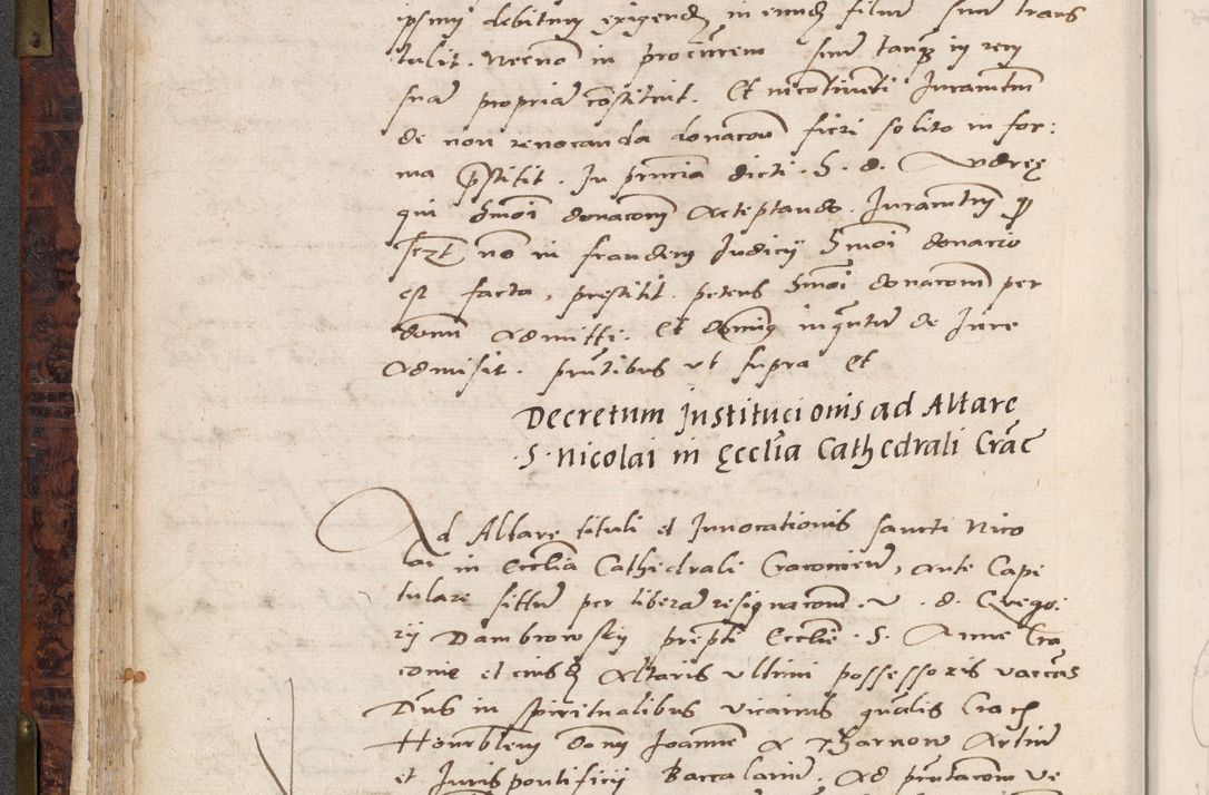 Zdjęcie nr 84 dla obiektu archiwalnego: Acta actorum causar[um sen]tenciarum tam diffinitivarum quam interlocutoriarum et obligacionum coram reverendo domino Benedicto Isdbienski cancellario Gnesnensi, cantore et vicario in spiritualibus generali Craccoviensi ad annum Domini millesimum quingentesimum quadragesimum quartum, cuius indicio est secunda, pontificatus sanctiss[imi] in Christo patris et [domi]ni nostri domini Pauli divina providencia pape tercii feliciter moderni, anno coronancionis eiusdem decimo, continuantur