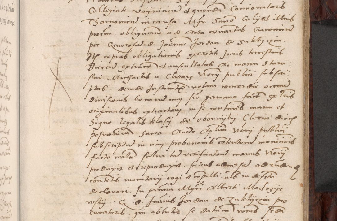 Zdjęcie nr 83 dla obiektu archiwalnego: Acta actorum causar[um sen]tenciarum tam diffinitivarum quam interlocutoriarum et obligacionum coram reverendo domino Benedicto Isdbienski cancellario Gnesnensi, cantore et vicario in spiritualibus generali Craccoviensi ad annum Domini millesimum quingentesimum quadragesimum quartum, cuius indicio est secunda, pontificatus sanctiss[imi] in Christo patris et [domi]ni nostri domini Pauli divina providencia pape tercii feliciter moderni, anno coronancionis eiusdem decimo, continuantur