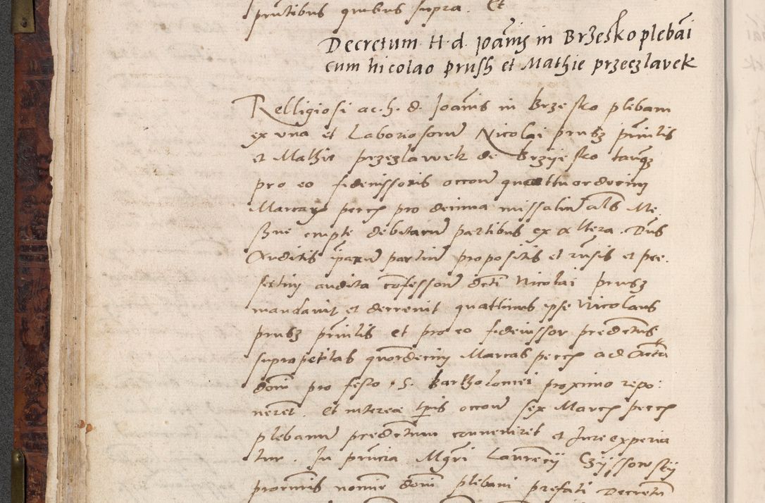 Zdjęcie nr 82 dla obiektu archiwalnego: Acta actorum causar[um sen]tenciarum tam diffinitivarum quam interlocutoriarum et obligacionum coram reverendo domino Benedicto Isdbienski cancellario Gnesnensi, cantore et vicario in spiritualibus generali Craccoviensi ad annum Domini millesimum quingentesimum quadragesimum quartum, cuius indicio est secunda, pontificatus sanctiss[imi] in Christo patris et [domi]ni nostri domini Pauli divina providencia pape tercii feliciter moderni, anno coronancionis eiusdem decimo, continuantur
