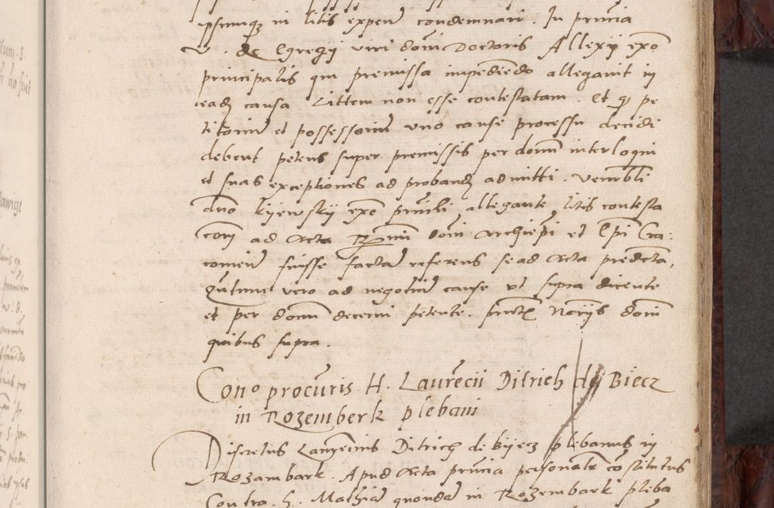 Zdjęcie nr 77 dla obiektu archiwalnego: Acta actorum causar[um sen]tenciarum tam diffinitivarum quam interlocutoriarum et obligacionum coram reverendo domino Benedicto Isdbienski cancellario Gnesnensi, cantore et vicario in spiritualibus generali Craccoviensi ad annum Domini millesimum quingentesimum quadragesimum quartum, cuius indicio est secunda, pontificatus sanctiss[imi] in Christo patris et [domi]ni nostri domini Pauli divina providencia pape tercii feliciter moderni, anno coronancionis eiusdem decimo, continuantur