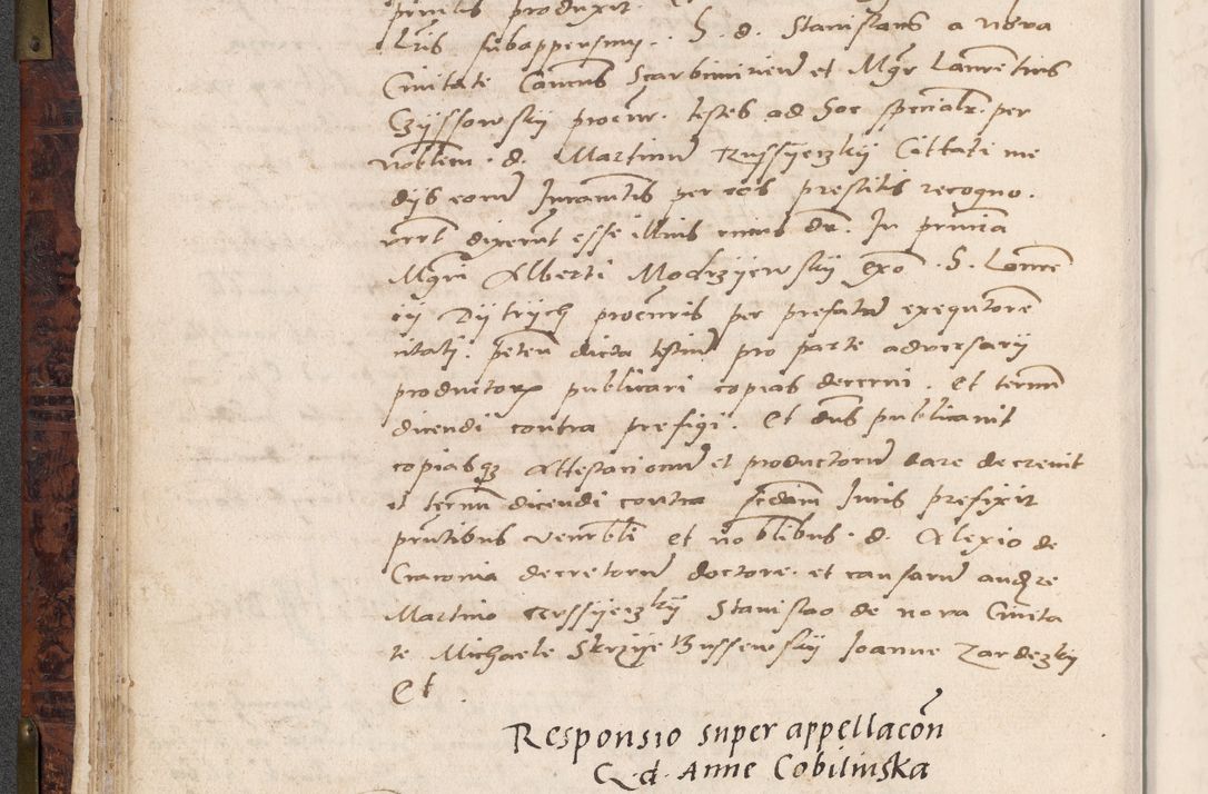 Zdjęcie nr 78 dla obiektu archiwalnego: Acta actorum causar[um sen]tenciarum tam diffinitivarum quam interlocutoriarum et obligacionum coram reverendo domino Benedicto Isdbienski cancellario Gnesnensi, cantore et vicario in spiritualibus generali Craccoviensi ad annum Domini millesimum quingentesimum quadragesimum quartum, cuius indicio est secunda, pontificatus sanctiss[imi] in Christo patris et [domi]ni nostri domini Pauli divina providencia pape tercii feliciter moderni, anno coronancionis eiusdem decimo, continuantur