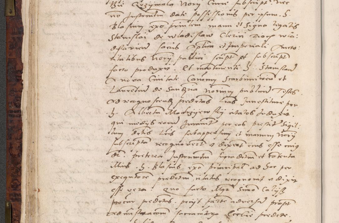 Zdjęcie nr 80 dla obiektu archiwalnego: Acta actorum causar[um sen]tenciarum tam diffinitivarum quam interlocutoriarum et obligacionum coram reverendo domino Benedicto Isdbienski cancellario Gnesnensi, cantore et vicario in spiritualibus generali Craccoviensi ad annum Domini millesimum quingentesimum quadragesimum quartum, cuius indicio est secunda, pontificatus sanctiss[imi] in Christo patris et [domi]ni nostri domini Pauli divina providencia pape tercii feliciter moderni, anno coronancionis eiusdem decimo, continuantur