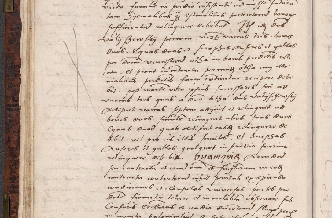 Zdjęcie nr 74 dla obiektu archiwalnego: Acta actorum causar[um sen]tenciarum tam diffinitivarum quam interlocutoriarum et obligacionum coram reverendo domino Benedicto Isdbienski cancellario Gnesnensi, cantore et vicario in spiritualibus generali Craccoviensi ad annum Domini millesimum quingentesimum quadragesimum quartum, cuius indicio est secunda, pontificatus sanctiss[imi] in Christo patris et [domi]ni nostri domini Pauli divina providencia pape tercii feliciter moderni, anno coronancionis eiusdem decimo, continuantur