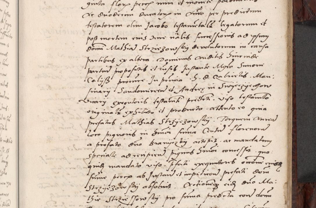 Zdjęcie nr 63 dla obiektu archiwalnego: Acta actorum causar[um sen]tenciarum tam diffinitivarum quam interlocutoriarum et obligacionum coram reverendo domino Benedicto Isdbienski cancellario Gnesnensi, cantore et vicario in spiritualibus generali Craccoviensi ad annum Domini millesimum quingentesimum quadragesimum quartum, cuius indicio est secunda, pontificatus sanctiss[imi] in Christo patris et [domi]ni nostri domini Pauli divina providencia pape tercii feliciter moderni, anno coronancionis eiusdem decimo, continuantur
