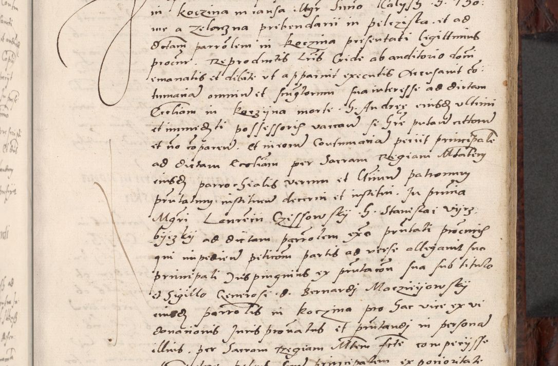 Zdjęcie nr 59 dla obiektu archiwalnego: Acta actorum causar[um sen]tenciarum tam diffinitivarum quam interlocutoriarum et obligacionum coram reverendo domino Benedicto Isdbienski cancellario Gnesnensi, cantore et vicario in spiritualibus generali Craccoviensi ad annum Domini millesimum quingentesimum quadragesimum quartum, cuius indicio est secunda, pontificatus sanctiss[imi] in Christo patris et [domi]ni nostri domini Pauli divina providencia pape tercii feliciter moderni, anno coronancionis eiusdem decimo, continuantur