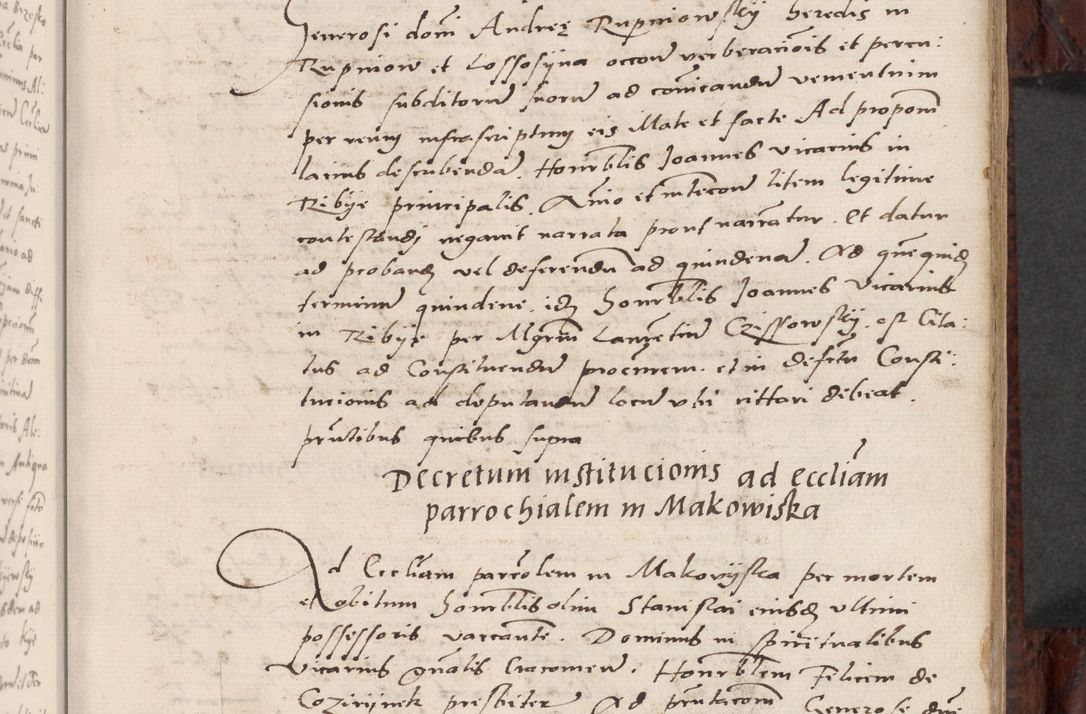 Zdjęcie nr 57 dla obiektu archiwalnego: Acta actorum causar[um sen]tenciarum tam diffinitivarum quam interlocutoriarum et obligacionum coram reverendo domino Benedicto Isdbienski cancellario Gnesnensi, cantore et vicario in spiritualibus generali Craccoviensi ad annum Domini millesimum quingentesimum quadragesimum quartum, cuius indicio est secunda, pontificatus sanctiss[imi] in Christo patris et [domi]ni nostri domini Pauli divina providencia pape tercii feliciter moderni, anno coronancionis eiusdem decimo, continuantur