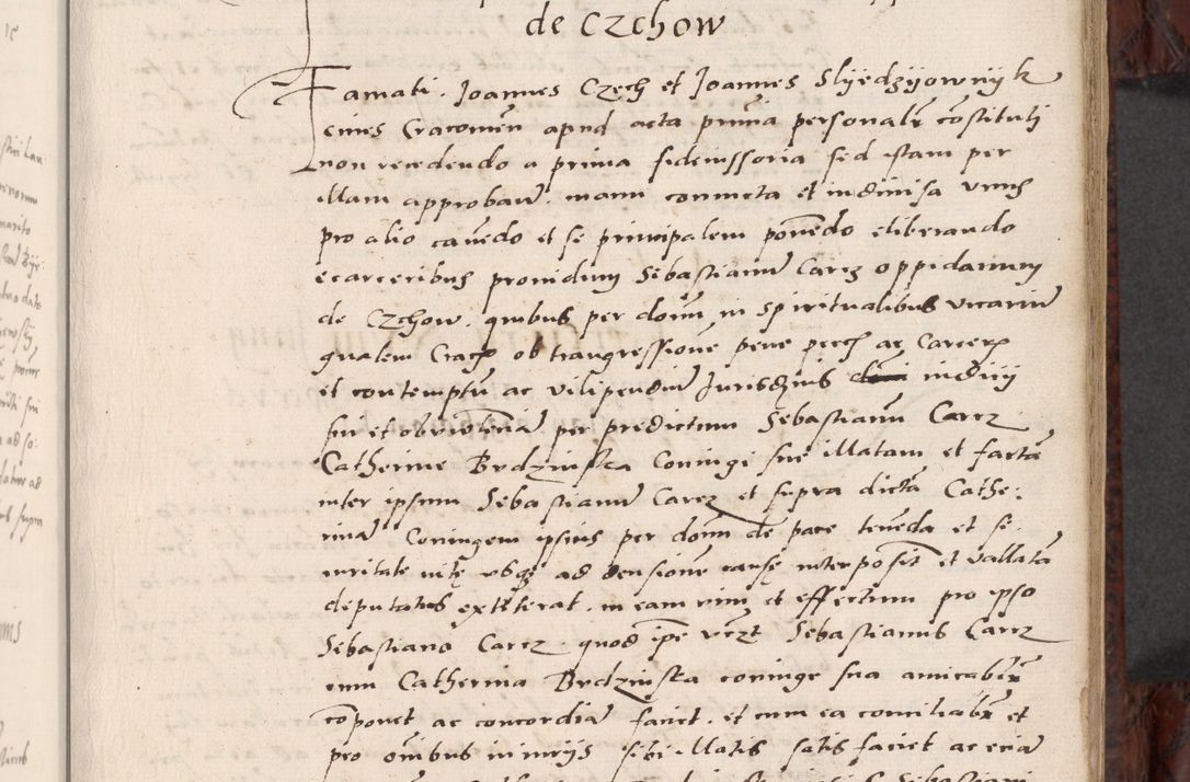 Zdjęcie nr 47 dla obiektu archiwalnego: Acta actorum causar[um sen]tenciarum tam diffinitivarum quam interlocutoriarum et obligacionum coram reverendo domino Benedicto Isdbienski cancellario Gnesnensi, cantore et vicario in spiritualibus generali Craccoviensi ad annum Domini millesimum quingentesimum quadragesimum quartum, cuius indicio est secunda, pontificatus sanctiss[imi] in Christo patris et [domi]ni nostri domini Pauli divina providencia pape tercii feliciter moderni, anno coronancionis eiusdem decimo, continuantur