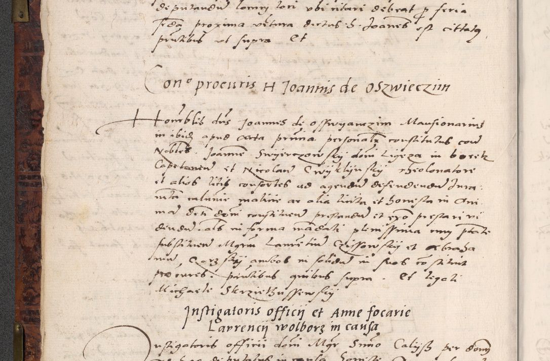 Zdjęcie nr 36 dla obiektu archiwalnego: Acta actorum causar[um sen]tenciarum tam diffinitivarum quam interlocutoriarum et obligacionum coram reverendo domino Benedicto Isdbienski cancellario Gnesnensi, cantore et vicario in spiritualibus generali Craccoviensi ad annum Domini millesimum quingentesimum quadragesimum quartum, cuius indicio est secunda, pontificatus sanctiss[imi] in Christo patris et [domi]ni nostri domini Pauli divina providencia pape tercii feliciter moderni, anno coronancionis eiusdem decimo, continuantur