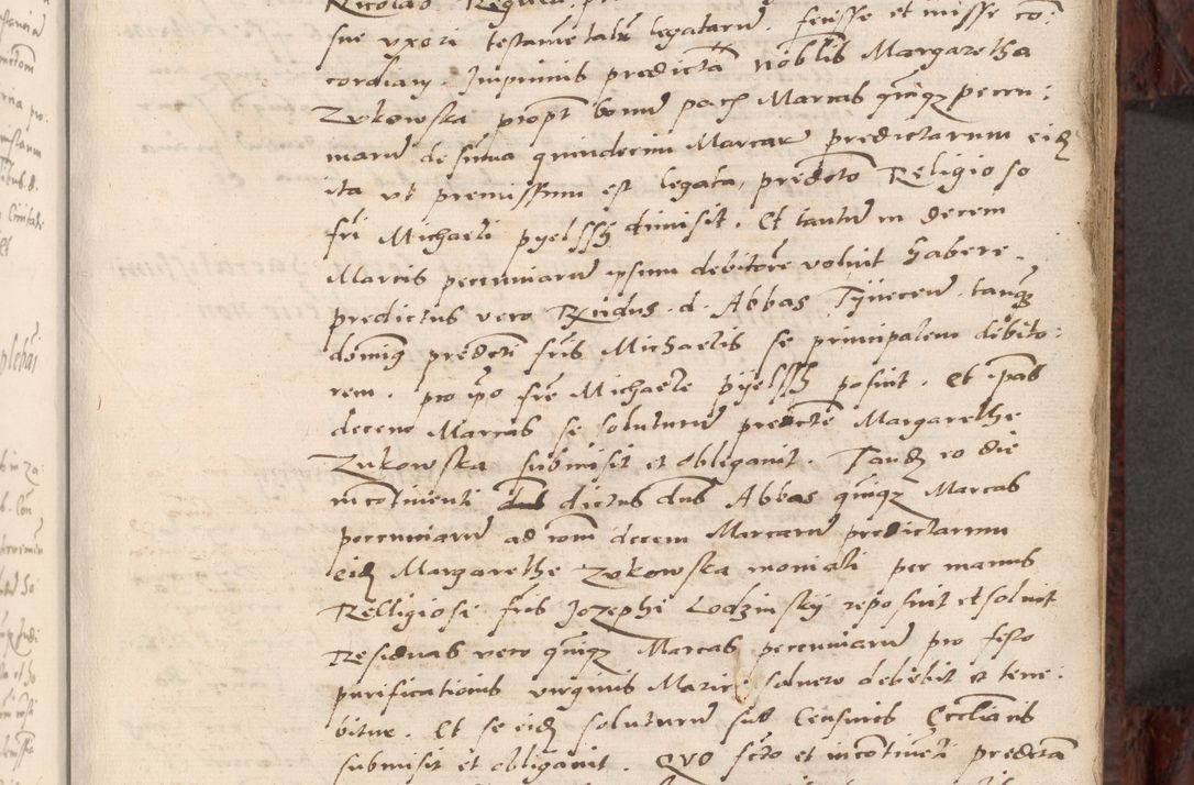 Zdjęcie nr 31 dla obiektu archiwalnego: Acta actorum causar[um sen]tenciarum tam diffinitivarum quam interlocutoriarum et obligacionum coram reverendo domino Benedicto Isdbienski cancellario Gnesnensi, cantore et vicario in spiritualibus generali Craccoviensi ad annum Domini millesimum quingentesimum quadragesimum quartum, cuius indicio est secunda, pontificatus sanctiss[imi] in Christo patris et [domi]ni nostri domini Pauli divina providencia pape tercii feliciter moderni, anno coronancionis eiusdem decimo, continuantur