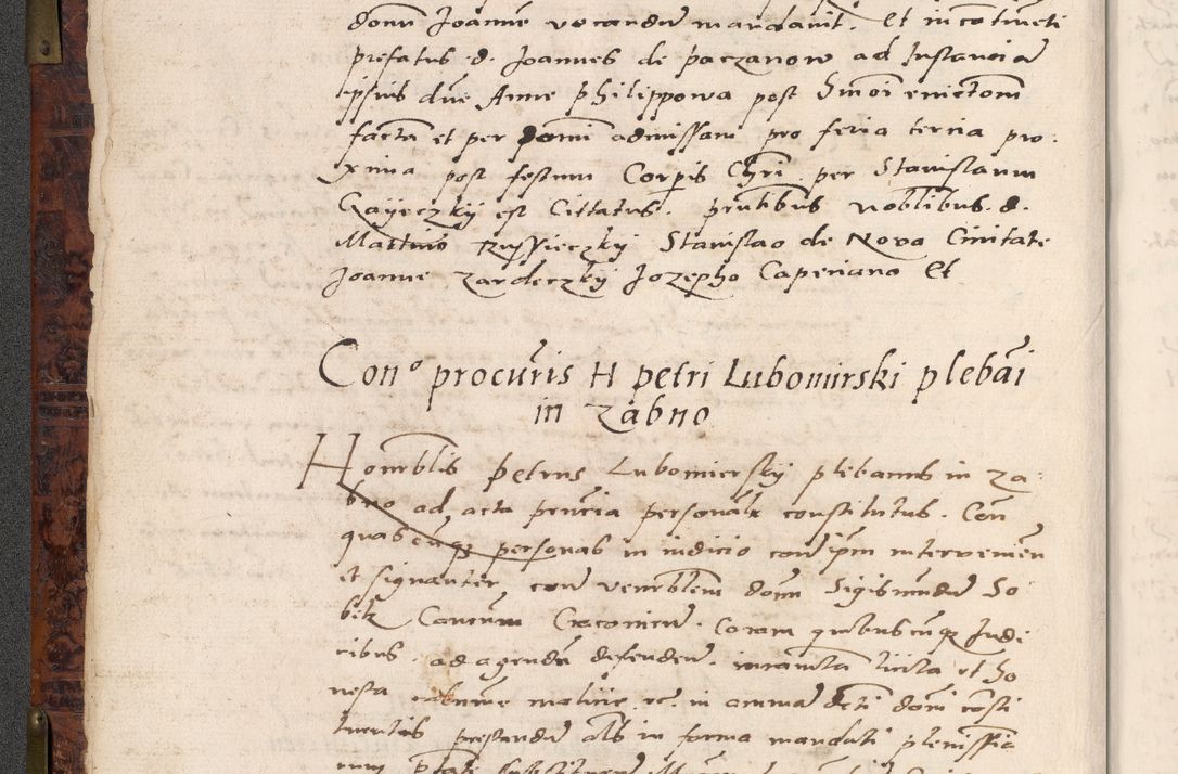 Zdjęcie nr 30 dla obiektu archiwalnego: Acta actorum causar[um sen]tenciarum tam diffinitivarum quam interlocutoriarum et obligacionum coram reverendo domino Benedicto Isdbienski cancellario Gnesnensi, cantore et vicario in spiritualibus generali Craccoviensi ad annum Domini millesimum quingentesimum quadragesimum quartum, cuius indicio est secunda, pontificatus sanctiss[imi] in Christo patris et [domi]ni nostri domini Pauli divina providencia pape tercii feliciter moderni, anno coronancionis eiusdem decimo, continuantur