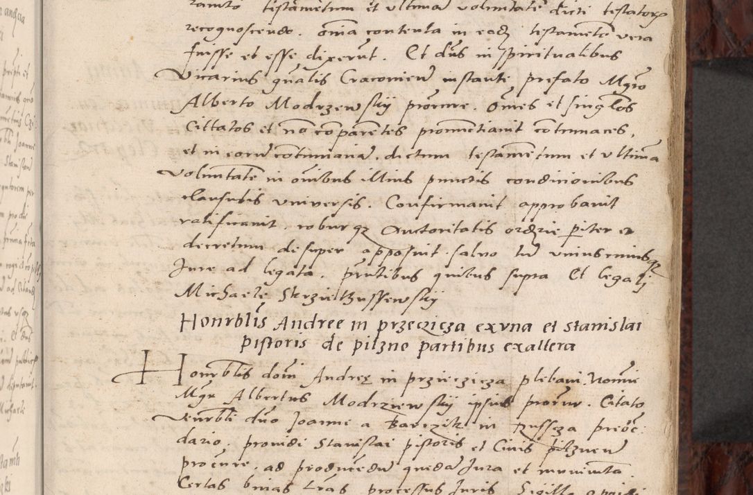 Zdjęcie nr 23 dla obiektu archiwalnego: Acta actorum causar[um sen]tenciarum tam diffinitivarum quam interlocutoriarum et obligacionum coram reverendo domino Benedicto Isdbienski cancellario Gnesnensi, cantore et vicario in spiritualibus generali Craccoviensi ad annum Domini millesimum quingentesimum quadragesimum quartum, cuius indicio est secunda, pontificatus sanctiss[imi] in Christo patris et [domi]ni nostri domini Pauli divina providencia pape tercii feliciter moderni, anno coronancionis eiusdem decimo, continuantur