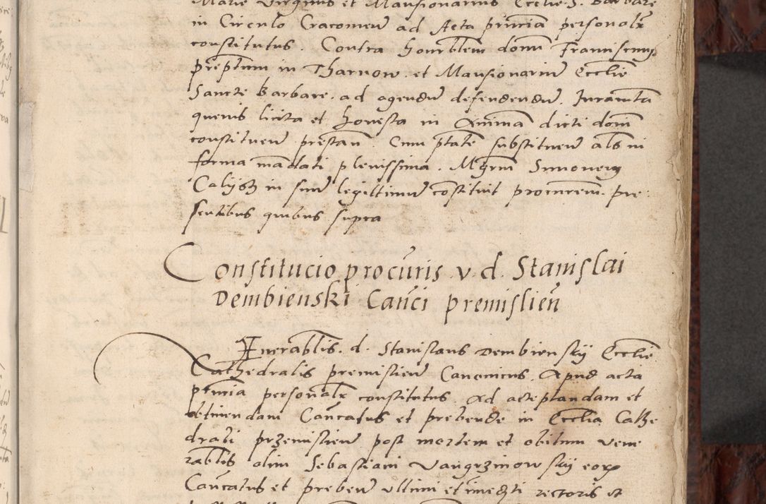 Zdjęcie nr 17 dla obiektu archiwalnego: Acta actorum causar[um sen]tenciarum tam diffinitivarum quam interlocutoriarum et obligacionum coram reverendo domino Benedicto Isdbienski cancellario Gnesnensi, cantore et vicario in spiritualibus generali Craccoviensi ad annum Domini millesimum quingentesimum quadragesimum quartum, cuius indicio est secunda, pontificatus sanctiss[imi] in Christo patris et [domi]ni nostri domini Pauli divina providencia pape tercii feliciter moderni, anno coronancionis eiusdem decimo, continuantur