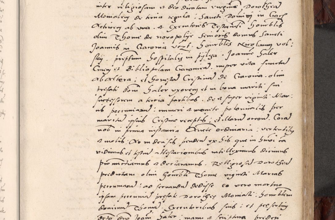 Zdjęcie nr 215 dla obiektu archiwalnego: Acta actorum causar[um sen]tenciarum tam diffinitivarum quam interlocutoriarum et obligacionum coram reverendo domino Benedicto Isdbienski cancellario Gnesnensi, cantore et vicario in spiritualibus generali Craccoviensi ad annum Domini millesimum quingentesimum quadragesimum quartum, cuius indicio est secunda, pontificatus sanctiss[imi] in Christo patris et [domi]ni nostri domini Pauli divina providencia pape tercii feliciter moderni, anno coronancionis eiusdem decimo, continuantur