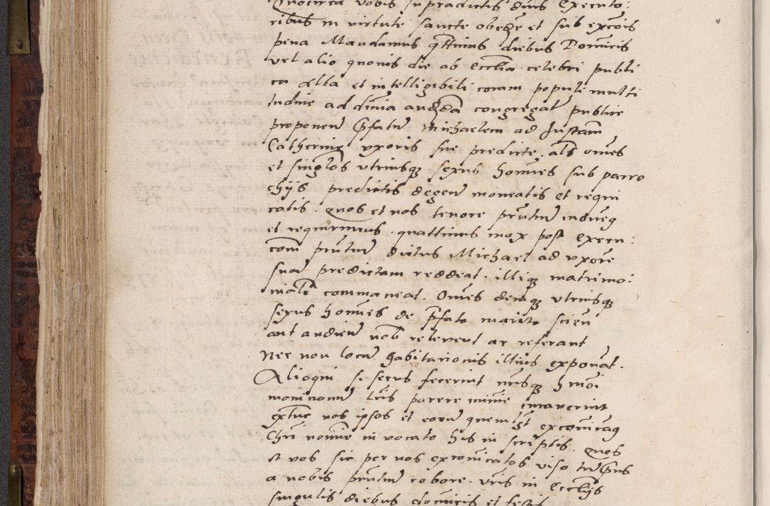 Zdjęcie nr 412 dla obiektu archiwalnego: Acta actorum causar[um sen]tenciarum tam diffinitivarum quam interlocutoriarum et obligacionum coram reverendo domino Benedicto Isdbienski cancellario Gnesnensi, cantore et vicario in spiritualibus generali Craccoviensi ad annum Domini millesimum quingentesimum quadragesimum quartum, cuius indicio est secunda, pontificatus sanctiss[imi] in Christo patris et [domi]ni nostri domini Pauli divina providencia pape tercii feliciter moderni, anno coronancionis eiusdem decimo, continuantur