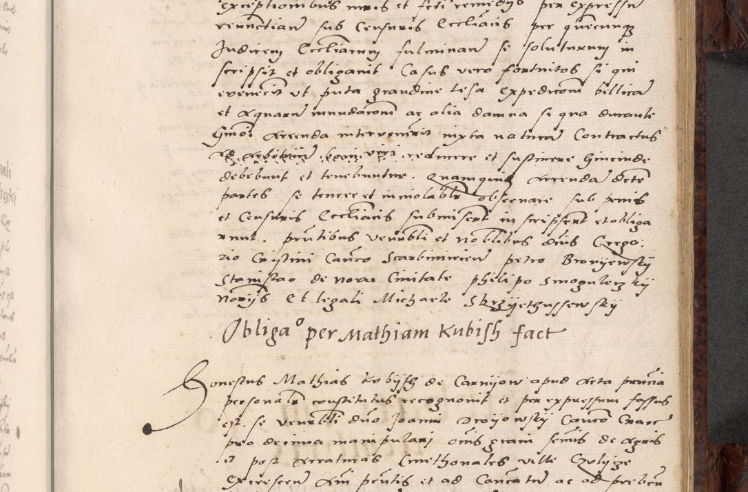 Zdjęcie nr 407 dla obiektu archiwalnego: Acta actorum causar[um sen]tenciarum tam diffinitivarum quam interlocutoriarum et obligacionum coram reverendo domino Benedicto Isdbienski cancellario Gnesnensi, cantore et vicario in spiritualibus generali Craccoviensi ad annum Domini millesimum quingentesimum quadragesimum quartum, cuius indicio est secunda, pontificatus sanctiss[imi] in Christo patris et [domi]ni nostri domini Pauli divina providencia pape tercii feliciter moderni, anno coronancionis eiusdem decimo, continuantur