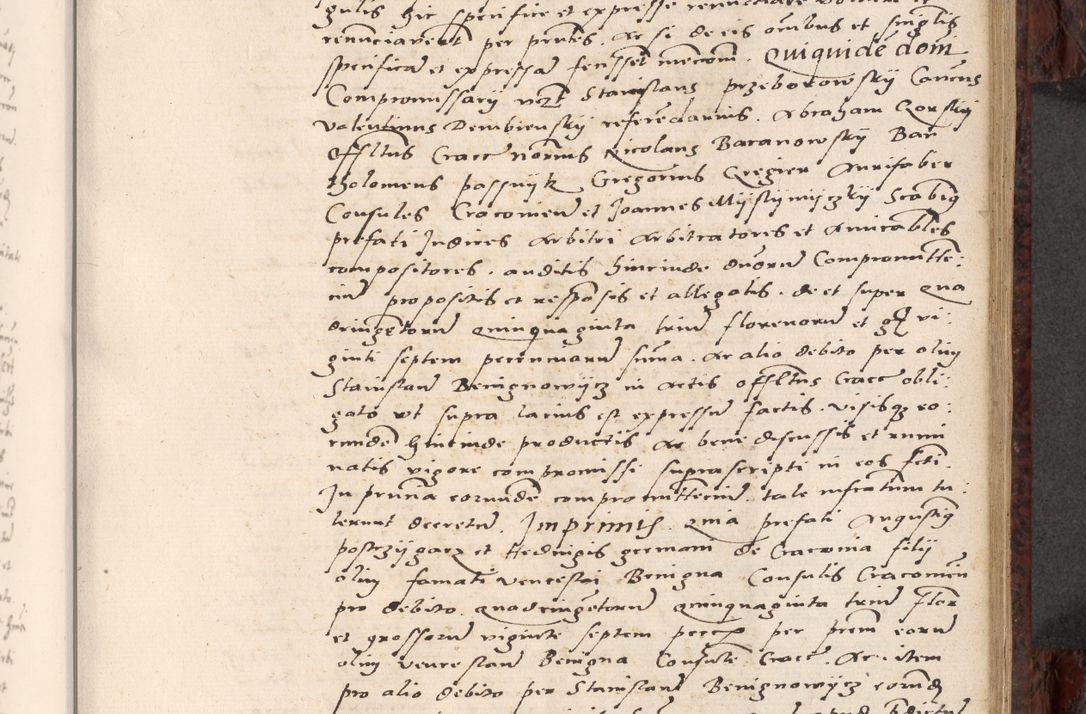 Zdjęcie nr 393 dla obiektu archiwalnego: Acta actorum causar[um sen]tenciarum tam diffinitivarum quam interlocutoriarum et obligacionum coram reverendo domino Benedicto Isdbienski cancellario Gnesnensi, cantore et vicario in spiritualibus generali Craccoviensi ad annum Domini millesimum quingentesimum quadragesimum quartum, cuius indicio est secunda, pontificatus sanctiss[imi] in Christo patris et [domi]ni nostri domini Pauli divina providencia pape tercii feliciter moderni, anno coronancionis eiusdem decimo, continuantur