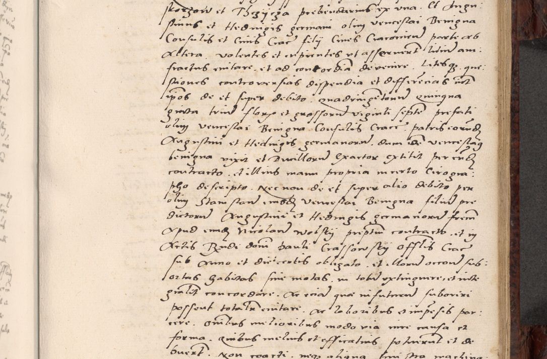 Zdjęcie nr 391 dla obiektu archiwalnego: Acta actorum causar[um sen]tenciarum tam diffinitivarum quam interlocutoriarum et obligacionum coram reverendo domino Benedicto Isdbienski cancellario Gnesnensi, cantore et vicario in spiritualibus generali Craccoviensi ad annum Domini millesimum quingentesimum quadragesimum quartum, cuius indicio est secunda, pontificatus sanctiss[imi] in Christo patris et [domi]ni nostri domini Pauli divina providencia pape tercii feliciter moderni, anno coronancionis eiusdem decimo, continuantur