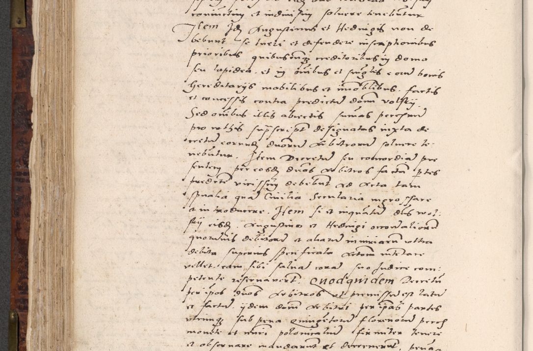 Zdjęcie nr 394 dla obiektu archiwalnego: Acta actorum causar[um sen]tenciarum tam diffinitivarum quam interlocutoriarum et obligacionum coram reverendo domino Benedicto Isdbienski cancellario Gnesnensi, cantore et vicario in spiritualibus generali Craccoviensi ad annum Domini millesimum quingentesimum quadragesimum quartum, cuius indicio est secunda, pontificatus sanctiss[imi] in Christo patris et [domi]ni nostri domini Pauli divina providencia pape tercii feliciter moderni, anno coronancionis eiusdem decimo, continuantur