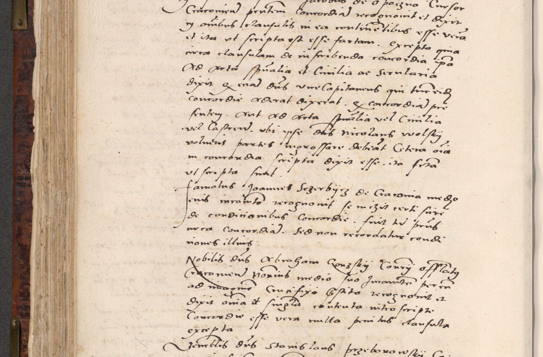 Zdjęcie nr 390 dla obiektu archiwalnego: Acta actorum causar[um sen]tenciarum tam diffinitivarum quam interlocutoriarum et obligacionum coram reverendo domino Benedicto Isdbienski cancellario Gnesnensi, cantore et vicario in spiritualibus generali Craccoviensi ad annum Domini millesimum quingentesimum quadragesimum quartum, cuius indicio est secunda, pontificatus sanctiss[imi] in Christo patris et [domi]ni nostri domini Pauli divina providencia pape tercii feliciter moderni, anno coronancionis eiusdem decimo, continuantur