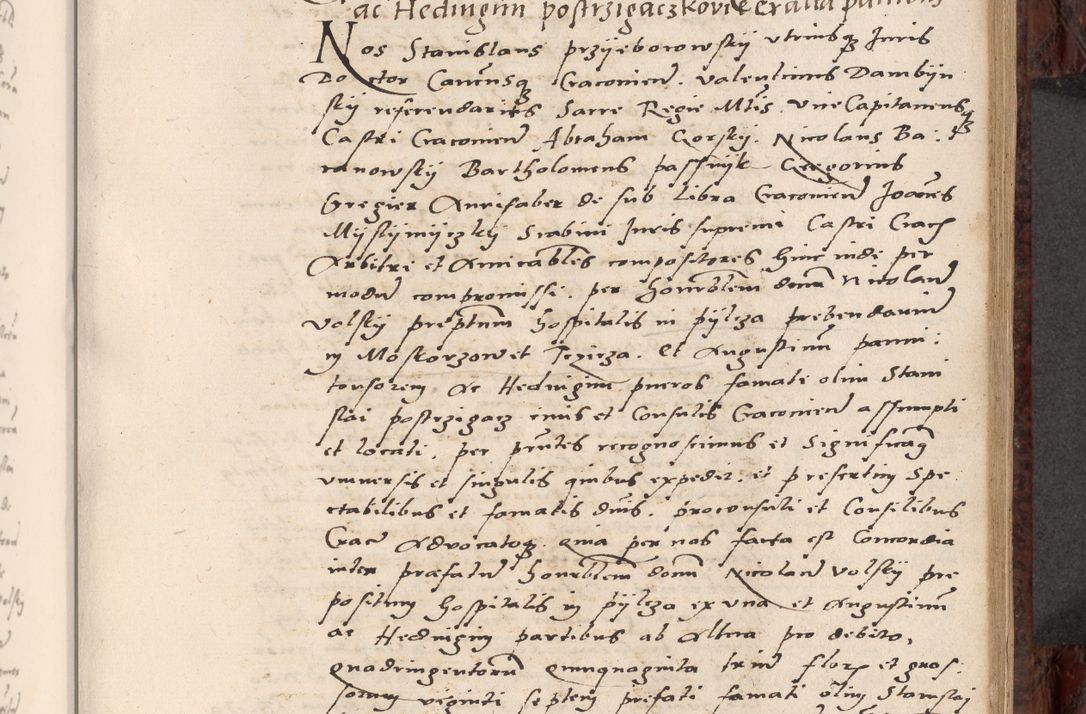 Zdjęcie nr 387 dla obiektu archiwalnego: Acta actorum causar[um sen]tenciarum tam diffinitivarum quam interlocutoriarum et obligacionum coram reverendo domino Benedicto Isdbienski cancellario Gnesnensi, cantore et vicario in spiritualibus generali Craccoviensi ad annum Domini millesimum quingentesimum quadragesimum quartum, cuius indicio est secunda, pontificatus sanctiss[imi] in Christo patris et [domi]ni nostri domini Pauli divina providencia pape tercii feliciter moderni, anno coronancionis eiusdem decimo, continuantur