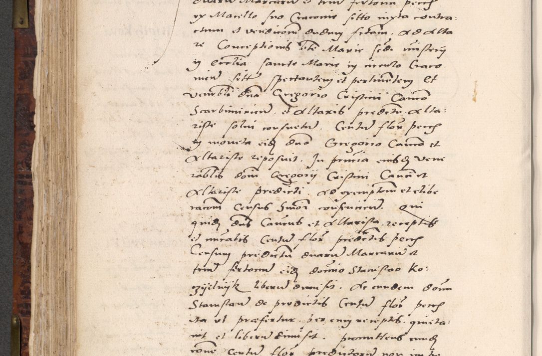 Zdjęcie nr 382 dla obiektu archiwalnego: Acta actorum causar[um sen]tenciarum tam diffinitivarum quam interlocutoriarum et obligacionum coram reverendo domino Benedicto Isdbienski cancellario Gnesnensi, cantore et vicario in spiritualibus generali Craccoviensi ad annum Domini millesimum quingentesimum quadragesimum quartum, cuius indicio est secunda, pontificatus sanctiss[imi] in Christo patris et [domi]ni nostri domini Pauli divina providencia pape tercii feliciter moderni, anno coronancionis eiusdem decimo, continuantur