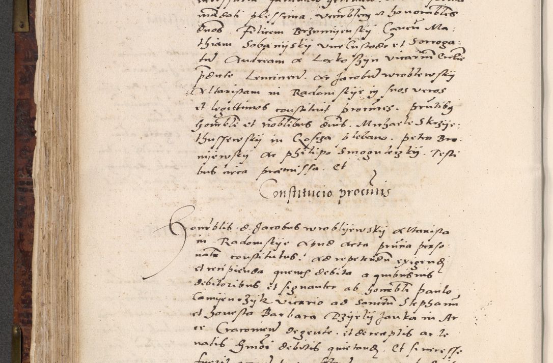 Zdjęcie nr 378 dla obiektu archiwalnego: Acta actorum causar[um sen]tenciarum tam diffinitivarum quam interlocutoriarum et obligacionum coram reverendo domino Benedicto Isdbienski cancellario Gnesnensi, cantore et vicario in spiritualibus generali Craccoviensi ad annum Domini millesimum quingentesimum quadragesimum quartum, cuius indicio est secunda, pontificatus sanctiss[imi] in Christo patris et [domi]ni nostri domini Pauli divina providencia pape tercii feliciter moderni, anno coronancionis eiusdem decimo, continuantur