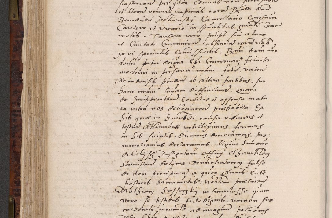 Zdjęcie nr 368 dla obiektu archiwalnego: Acta actorum causar[um sen]tenciarum tam diffinitivarum quam interlocutoriarum et obligacionum coram reverendo domino Benedicto Isdbienski cancellario Gnesnensi, cantore et vicario in spiritualibus generali Craccoviensi ad annum Domini millesimum quingentesimum quadragesimum quartum, cuius indicio est secunda, pontificatus sanctiss[imi] in Christo patris et [domi]ni nostri domini Pauli divina providencia pape tercii feliciter moderni, anno coronancionis eiusdem decimo, continuantur