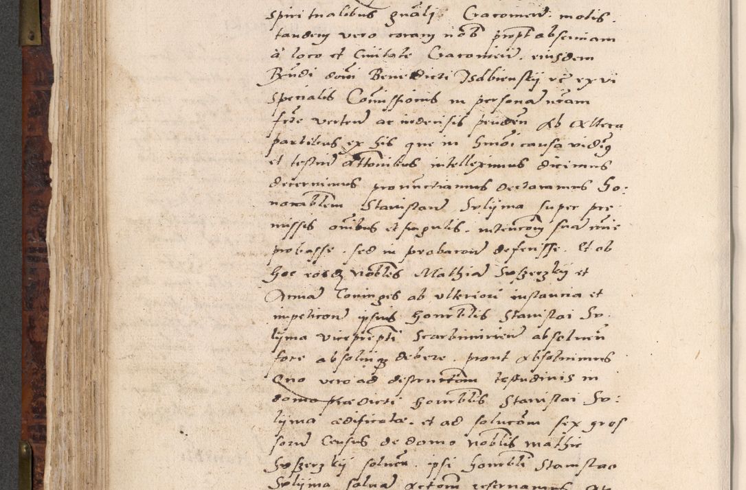 Zdjęcie nr 364 dla obiektu archiwalnego: Acta actorum causar[um sen]tenciarum tam diffinitivarum quam interlocutoriarum et obligacionum coram reverendo domino Benedicto Isdbienski cancellario Gnesnensi, cantore et vicario in spiritualibus generali Craccoviensi ad annum Domini millesimum quingentesimum quadragesimum quartum, cuius indicio est secunda, pontificatus sanctiss[imi] in Christo patris et [domi]ni nostri domini Pauli divina providencia pape tercii feliciter moderni, anno coronancionis eiusdem decimo, continuantur