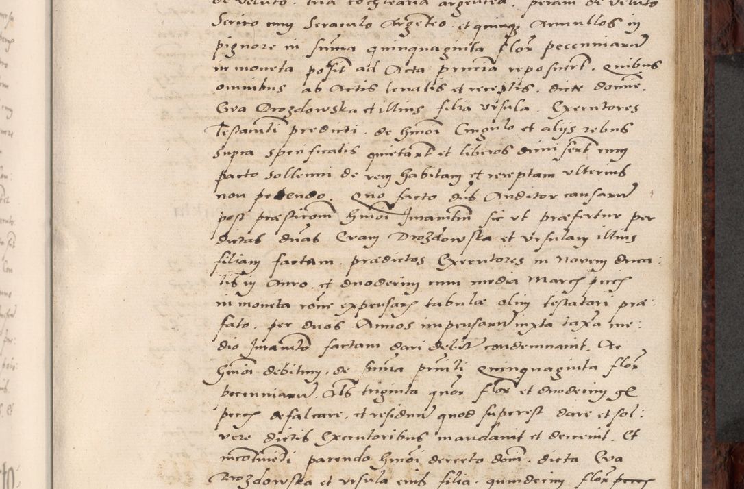 Zdjęcie nr 357 dla obiektu archiwalnego: Acta actorum causar[um sen]tenciarum tam diffinitivarum quam interlocutoriarum et obligacionum coram reverendo domino Benedicto Isdbienski cancellario Gnesnensi, cantore et vicario in spiritualibus generali Craccoviensi ad annum Domini millesimum quingentesimum quadragesimum quartum, cuius indicio est secunda, pontificatus sanctiss[imi] in Christo patris et [domi]ni nostri domini Pauli divina providencia pape tercii feliciter moderni, anno coronancionis eiusdem decimo, continuantur