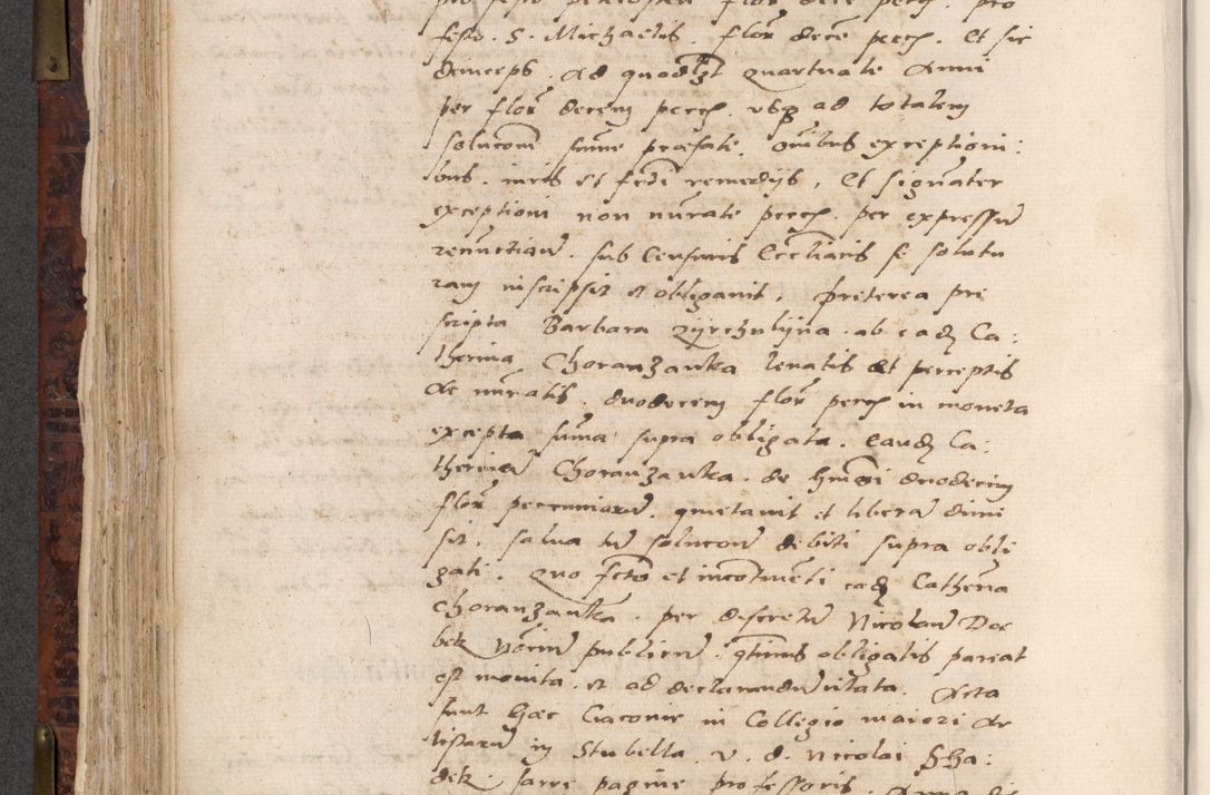 Zdjęcie nr 354 dla obiektu archiwalnego: Acta actorum causar[um sen]tenciarum tam diffinitivarum quam interlocutoriarum et obligacionum coram reverendo domino Benedicto Isdbienski cancellario Gnesnensi, cantore et vicario in spiritualibus generali Craccoviensi ad annum Domini millesimum quingentesimum quadragesimum quartum, cuius indicio est secunda, pontificatus sanctiss[imi] in Christo patris et [domi]ni nostri domini Pauli divina providencia pape tercii feliciter moderni, anno coronancionis eiusdem decimo, continuantur