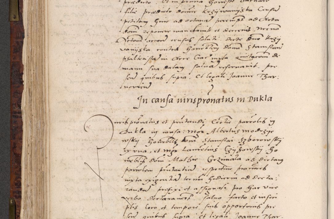 Zdjęcie nr 358 dla obiektu archiwalnego: Acta actorum causar[um sen]tenciarum tam diffinitivarum quam interlocutoriarum et obligacionum coram reverendo domino Benedicto Isdbienski cancellario Gnesnensi, cantore et vicario in spiritualibus generali Craccoviensi ad annum Domini millesimum quingentesimum quadragesimum quartum, cuius indicio est secunda, pontificatus sanctiss[imi] in Christo patris et [domi]ni nostri domini Pauli divina providencia pape tercii feliciter moderni, anno coronancionis eiusdem decimo, continuantur
